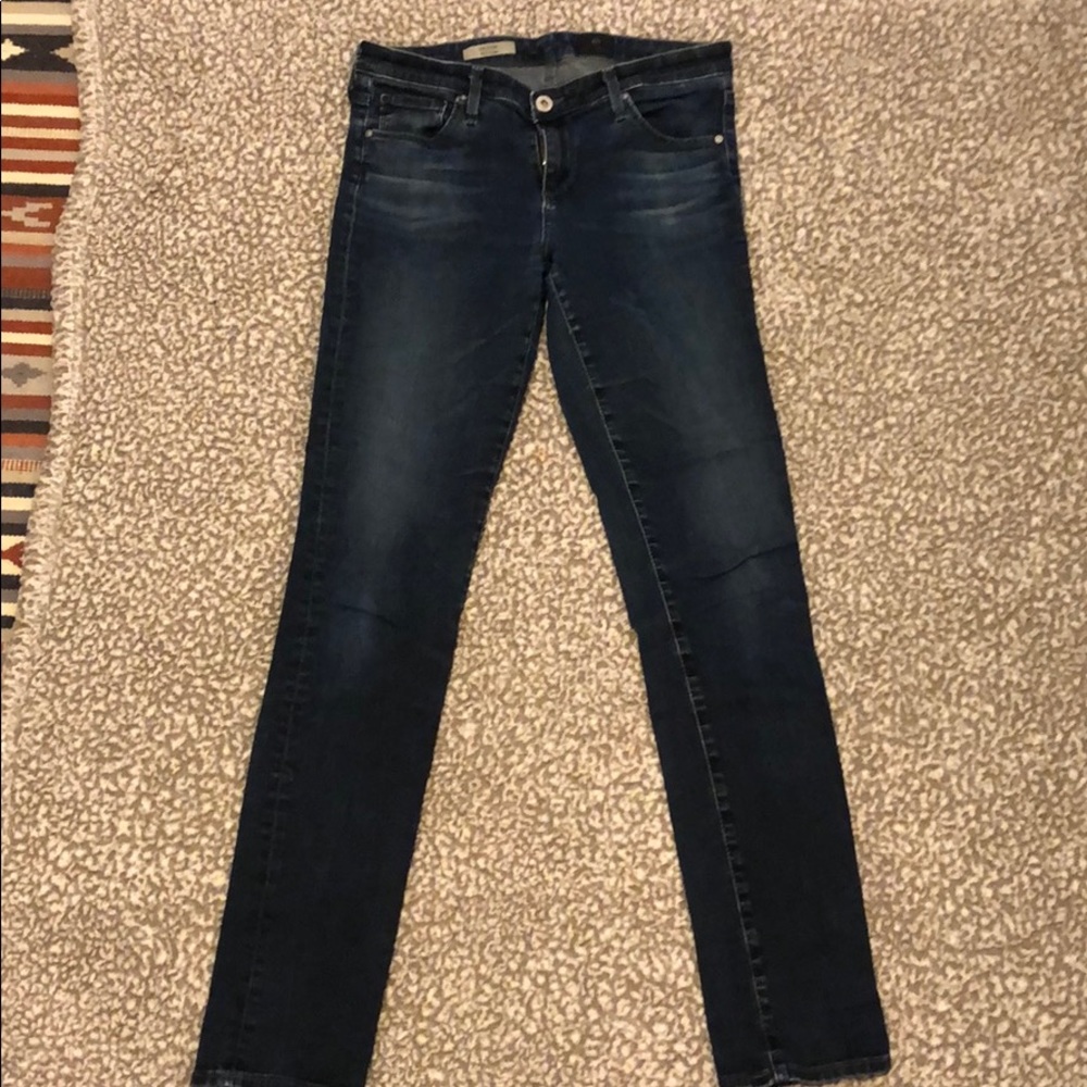 AG The Stevie Slim Straight Jeans.
